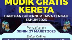 Hanya 30 Menit, 1.000 Tiket Mudik Gratis Jateng Pakai Kereta Api Langsung Ludes